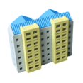 thumbnail image 2 of 1/500 Building Landscape Materials Diorama Modern Building Craft Realistic Fairy Style A, 2 of 8