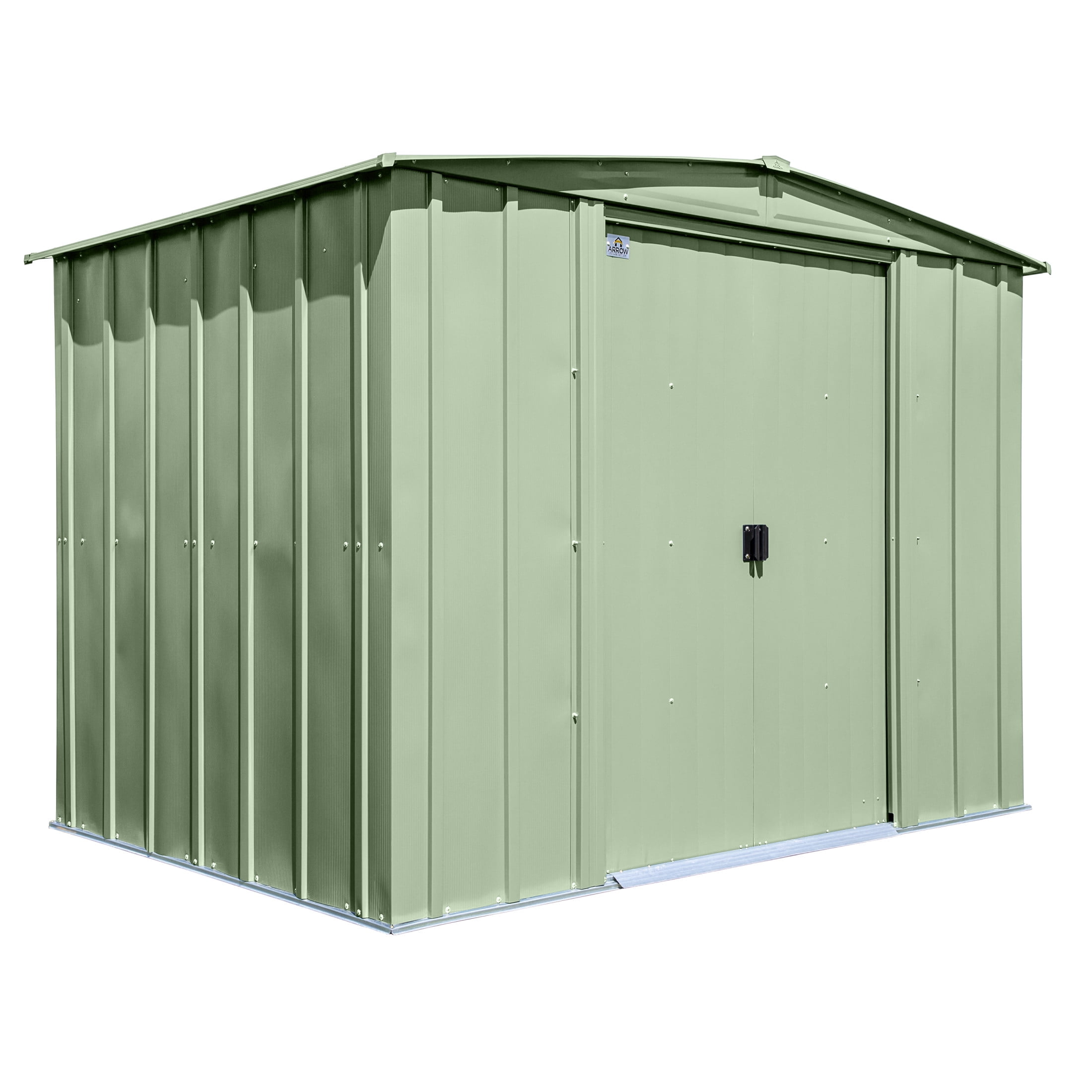 Arrow 8 x 6 x 6 ft Green Shed