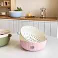 thumbnail image 4 of Yhmxh Kitchen Gadgets,Home and Kitchen, Multifunctional Fruit And Vegetable Washing Bowl 2025 New Fruit Drainer Container With Handle 2 In 1 Draining And Preservation Basket Upgrade Fruit Washing Bowl, 4 of 5