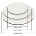 thumbnail image 3 of Coofit Cake Board Round Grease Proof Foam Cake Base Cake Circle for Decoration, 3 of 10