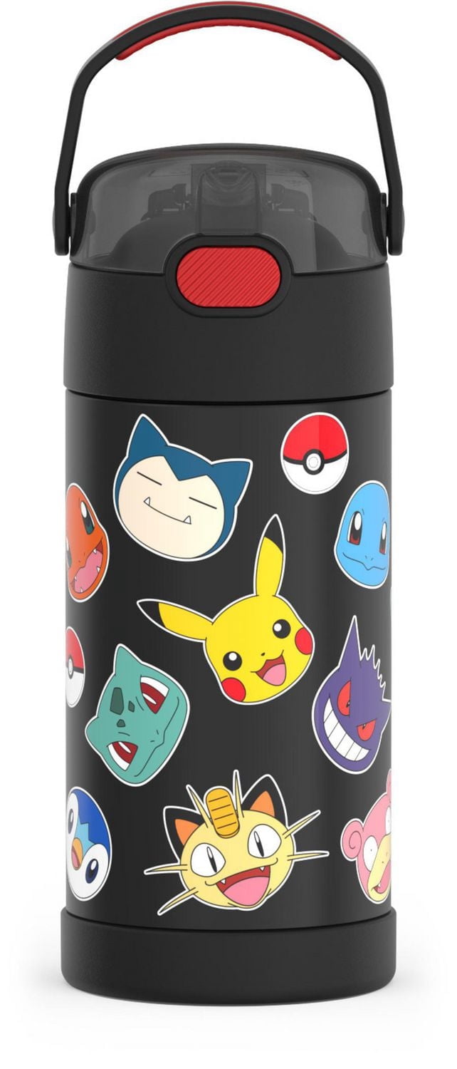 Bouteille isolée à pression de 12 Oz avec paille Funtainer de Thermos