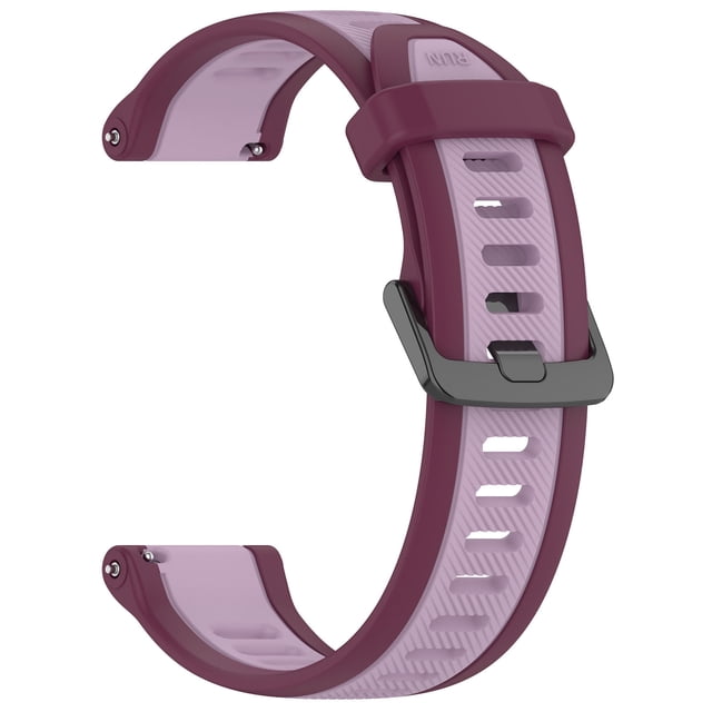 KOMI applies Garmin Forerunner165 silicone strap 20mm two-color texture strap 22mm official strap