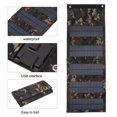 thumbnail image 4 of 50W Portable Solar Panel, Monocrystalline Silicon 5 Folding Foldable Solar Panels Bag With USB Charging Port, Solar Panel Case For Camping, Hiking, Backpacking, Outdoor Emergency, 4 of 8