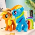 thumbnail image 4 of 12-Inch Little Pony Bon Bon Stuffed Animal Plush Toy, Cuddly Cartoon Collection Gift for Fans, 4 of 7