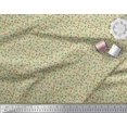 thumbnail image 3 of Soimoi Poly Georgette Fabric Earthworm,Fruit & Insect Print Fabric by The Yard 52 Inch Wide, 3 of 3