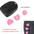 thumbnail image 4 of ZheElen 3 Pcs Kit de Réparation de Télécommande en Gel de Silice pour Clés et Boutons Solution Pratique et Durable pour Commodore VS VT Rose 1 Ensemble, 4 of 6