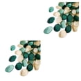 thumbnail image 3 of mmirethe 400pcs Polyester Silk Rose Petals Add Beauty To DIY Environmentally Friendly dark green assortedcolor 2Set, 3 of 6