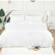 Fabstyles 100% Bamboo Duvet Cover | Silky Soft, Breathable, Cooling, Hypoallergenic and Oeko-TEX Certified Bamboo Comforter Cover for Queen, King