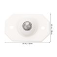 thumbnail image 4 of 24pcs Casters Wheels Self Adhesive Paste Pulleys Mini Swivel Caster Wheels, 4 of 7