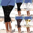 thumbnail image 1 of FNFYFH Clearance Womens Yoga Capris Fresh All Day,White, 1 of 5