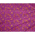 thumbnail image 4 of oneOone Tissu Polyester Lycra Violet Matériel de Robe Batik Tissu Imprimé Tissu au Mètre 56 Pouces de Large, 4 of 4