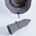 thumbnail image 4 of Women Sun Hat Wide Brim Protection Beach Hat Adjustable Bucket Hat Summer Hats, 4 of 4