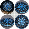 thumbnail image 4 of Weiweiguan 2pcs Car Wheel Case Hubcap 14 inch Car Hub Auto Refit Caps Accessories, 4 of 6