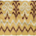 thumbnail image 4 of oneOone Tissu Popeline Sergé Coton Bio Chevron & Tourbillon Ikat Imprimé 1 Yard 42 Pouces de Large, 4 of 4