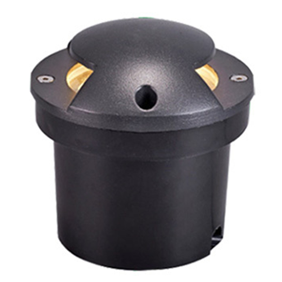 2 Side Outdoor Recessed Underground Lamp 3W Floor Landscape Lighting Waterporrf LED Garden Light Spotlights DC24V,1 * LED underground light