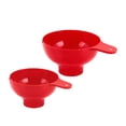 thumbnail image 1 of Home Canning Funnel Tools Set of Two for Wide or Regular Mouth Jars Transfer Funnel for Kitchen Use Durable Lightweight and Easy to Clean Suitable for Jam Oil Powders and Liquids for Home Canning and, 1 of 4