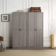 thumbnail image 2 of Manhattan Comfort Hopkins Garde-Robe de Rangement Moderne 3.0 Gris - Ensemble de 2, 2 of 4