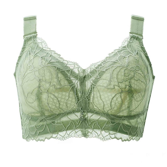 Birdeem Soutien-Gorge Confortable Sans Armatures pour Femme, Couleur Unie, Ajouré