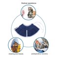 thumbnail image 4 of Pet Recovery Collar Cute Pet Protective Collar Wound Healing Anti Bite Recovery Elizabeth Circle Adjustable For Cat DogM, 4 of 8