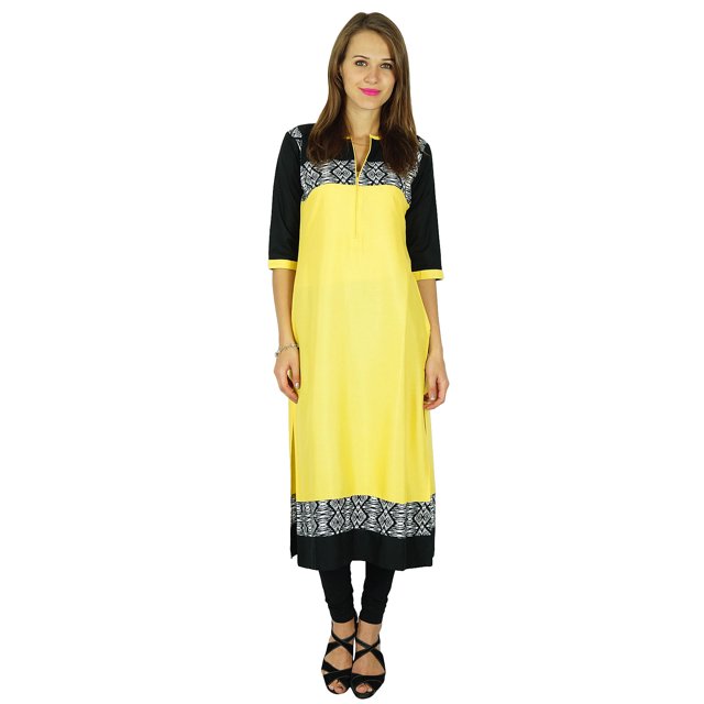 Phagun Kurti Ethnique Indienne en Coton, Kurta Bollywood de Designer, Tunique Robe pour Femme