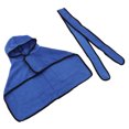 thumbnail image 3 of Dog Towel Strong Absorbent Quick Drying Hand Pockets Drying Towel Design Hooded Dog Bathrobe With Waistband For Cat Blue, 3 of 8