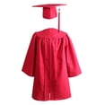 thumbnail image 4 of Cérémonie de Fin d'Études Primaires pour Enfants, Toge de Fin d'Études pour Enfants avec Mortier, Toge et Mortier Rouges pour Enfants, Ensemble à Franges pour la Promotion 2025, 4 of 5