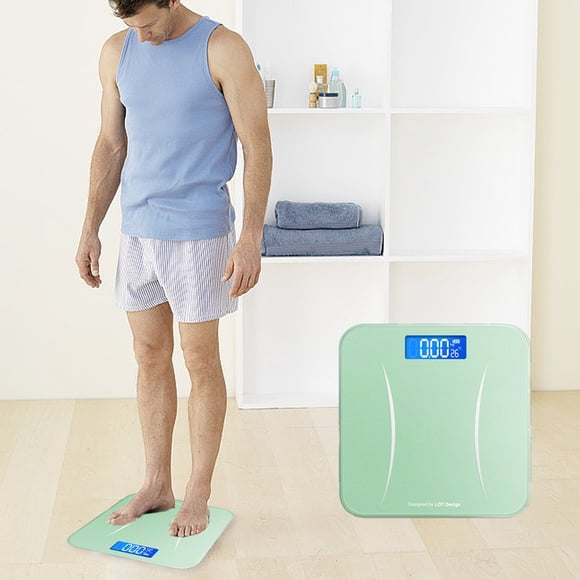 TopLLC Rechargeable Electronic Scale-home Measurable Room Temperature Scale-essential Fitness Scale-fashionable Waistline Electronic Scale Electronic Scale