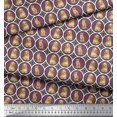 thumbnail image 2 of Soimoi Rayon Fabric Floral,Dog & Cat Animal Print Sewing Fabric Yard 42 Inch Wide, 2 of 3