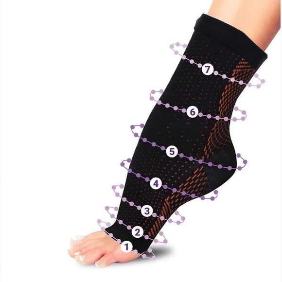 702722 - COMPRESSION SOCKS SMALL/MED SIZE THERAFOOT SLEEVES
