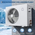 thumbnail image 3 of Système de Climatisation/chauffage Mini-Split Sans Conduits 12000 BTU, 21 SEER2 230V Activé Climatisation Intelligente avec Télécommande et Wi-Fi R32 Silencieux Refroidissement Rapide et Déshumidification pour Pièces jusqu'à 750 Pi2, 3 of 11