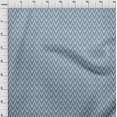thumbnail image 3 of oneOone Viscose Jersey Fabric Chevron Ikat Decor Fabric Printed BTY 60 Inch Wide, 3 of 5