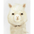 thumbnail image 4 of Affiche Imprimée sur Toile d'Art Mural de Dessin Animé d'Alpaga, Lapin et Cochon, Simple et Mignon Aquarelle, 4 of 4