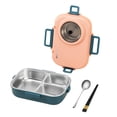 thumbnail image 2 of Dvkptbk bento box 1400ml Stainless Steel Bento Lunch Box for Kids and Adults Stackable Containers with 4 Compartments, 2 of 2