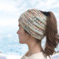 thumbnail image 2 of Bandeau Tricoté Automne et Hiver, Chapeau en Laine, Pull, 2 of 9