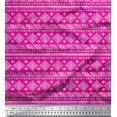 thumbnail image 1 of Soimoi Cotton Poplin Fabric Aztec African Decor Fabric Printed Yard 56 Inch Wide, 1 of 3