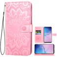 thumbnail image 1 of Phone Case for Samsung Galaxy S10 Folio Flip Wallet Case, PU Leather Credit Card Holder Slots Heavy Duty Full Body Protection Kickstand Protective Phone Cover for Galaxy S10 Women, Rose Gold, 1 of 5