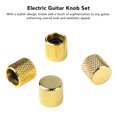 thumbnail image 3 of Electric Guitar Knobs, 4Pcs Metal Electric Guitar Knob Set With Volume And Tone Control For Most Guitars, 3 of 8