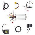 thumbnail image 4 of MYG for 36V 350W Electric Scooter Controller Meter Set Conversion Kit for 8.5 Inch Scooters with Throttle Headlight Taillight Adapter Cable Communication Cable Meter Cover Brake Handle, 4 of 9