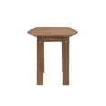 thumbnail image 4 of Riverbay Furniture Table d'Appoint Adirondack d'Extérieur Transitionnel en Bois, Brun, 4 of 7