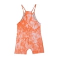 thumbnail image 3 of LSLJS Girls Summer Sleeveless Casual Romper Spaghetti Strap Shorts Jumpsuit With Pockets, Girls' Jumpsuits & Rompers Summer Clothes, 3 of 5