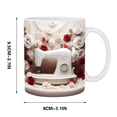 thumbnail image 3 of LSLJS Floral Sewing Machine Mug, Funny Coffee Mug - Sewing Mug, Any Day Spent Sewing Is A Good Day, Sewing Machine Cup, Sewing Coffee Mug, Cups, 3 of 5