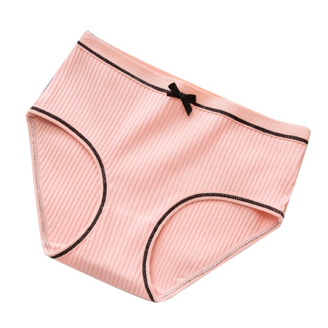Culottes en Coton pour Femmes et Filles, Rayures, Nœud, Taille Midi