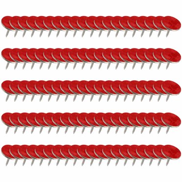 weibbin Ongles Plats Réfléchissants Extérieurs la Nuit Multi-Spécifications Cinq Couleurs Optionnelles Ongles Ronds Fixés par Marques de Nuit sur le Terrain