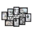 thumbnail image 1 of Black Collage Frame - Live Laugh Love (8 - 4X6), 1 of 2