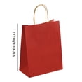 thumbnail image 2 of Mohdy 4Pcs Paper Bag,Sky Blue,4Pcs Hand Paper Bag Kraft Paper Bag Packing Gift Bag Colorful Shopping Bag,Include：4 Paper Bags,Material:Paper, 2 of 2