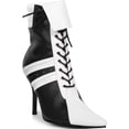thumbnail image 1 of Ellie Shoe E-457-REF 4.5" Heel Ankle Referee Boot 10 / Black, 1 of 2