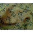 thumbnail image 4 of oneOone Silk Tabby Fabric Leaves & Floral Block Print Fabric By Yard 42 Inch Wide, 4 of 4