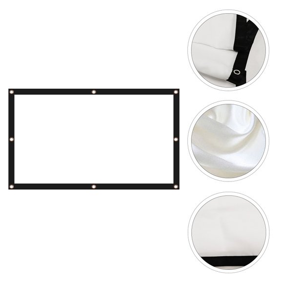 KONTONTY Portable and Lightweight for Home Theater and Outdoor Use for Office Classroom and Party Presentations