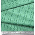 thumbnail image 3 of Soimoi Polyester Crepe Fabric Dot & Whale Ocean Decor Fabric Printed Yard 52 Inch Wide, 3 of 3
