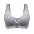 thumbnail image 1 of SNNROO Front Closure Bra For Women With Side Breasts For Breathable And Comfortable Underwear Without Steel Rings Fully Cup Anti Slip Underwear Daily Bra, 1 of 5
